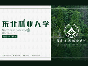 قالب ppt عام للدفاع عن أطروحة جامعة Foshan للعلوم والتكنولوجيا - Zhang Weichong