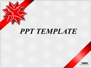 선물 상자 포장 스타일 디자인 PPT 템플릿