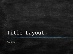 A blackboard background ppt template suitable for graduates to record good memories of college life