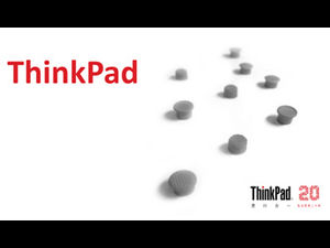 Modello ppt di revisione dello sviluppo del 20 ° anniversario del marchio Thinkpad
