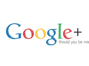 Modèle PPT de promotion de présentation de produit Google Google+