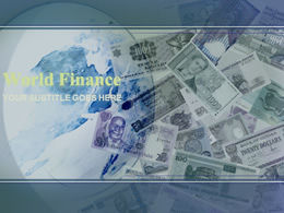英镑货币和金融ppt模板