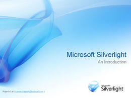 Microsoft Silverlight Microsoft 제품 PPT 템플릿