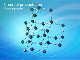Due serie di modelli di ppt biotecnologia diagramma struttura formula molecolare