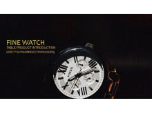 Шаблон слайд-шоу фонового изображения бренда Watch