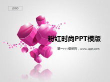 Modello PowerPoint - Pink fashion art design