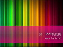 Descarga de la plantilla PPT de moda de color