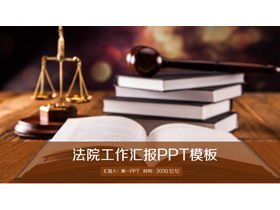 Modèle PPT de rapport de synthèse des travaux judiciaires