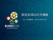 Download der PPT-Vorlage zum Thema Fußball-Europameisterschaft