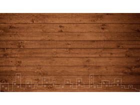 棕色木板PPT背景图片
