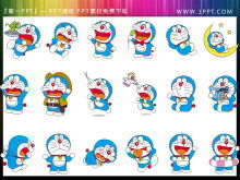 Doraemon PPT taglio dipinto 2