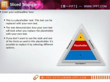 Enfes piramit grafiği PPT grafik materyali indir