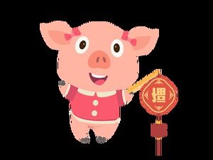 سنة الخنزير الكبرى قناة السنة الصينية الجديدة موضوع صور مجانية (6 صور)