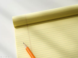 Crayon de cahier PPT matériel d'affaires
