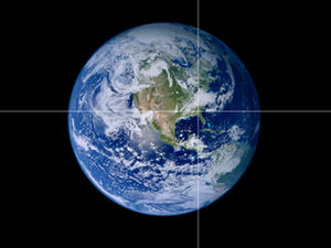 تناوب الأرض تبحث عن الإحداثيات الجغرافية قالب تأثير التكبير باور بوينت