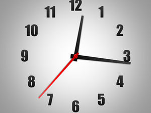 PPT dynamic clock special effect template