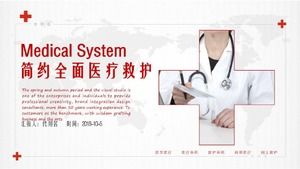 PPT Slide Template - Medical Stethoscope Background