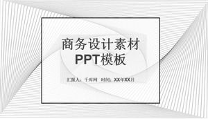 Pobierz szablon materiałów do projektowania biznesowego PPT
