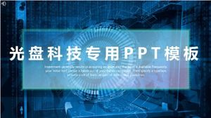 Modello PPT speciale per tecnologia CD