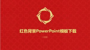 Download do modelo de PowerPoint de fundo vermelho