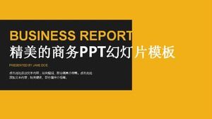 Exquisita plantilla de presentación de diapositivas PPT de negocios