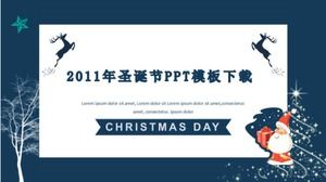 Descarga de plantilla PPT de Navidad 2011
