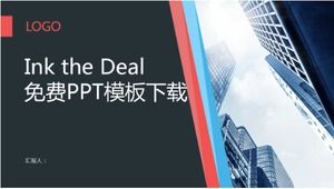 Ink the Deal free PPT template download