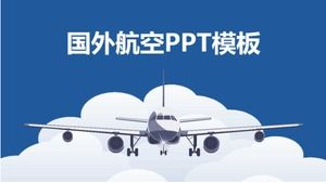 Modelo de PPT de aviação estrangeira