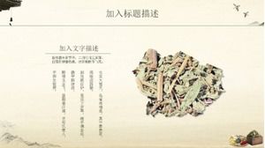 中医药文化产品介绍PPT模板