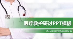 Zielony szablon seminarium ratownictwa medycznego PPT