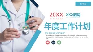 ppt-vorlage für den arbeitsplan des krankenhausarztes krankenschwester 2020