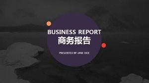 Șablon PPT de raport de lucru pentru raport de afaceri