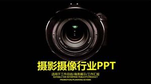 Kameranın fotoğrafçılık PPT şablonunu bilin