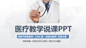 Modelo de ppt geral de palestra de ensino médico médico