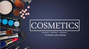 Cosmetics company profile ppt template