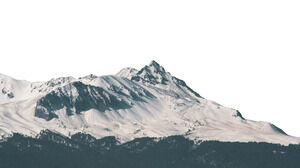 خلفية شفافة عالية الدقة قمم جبال الثلج خالية من الحصير (18 صورة)