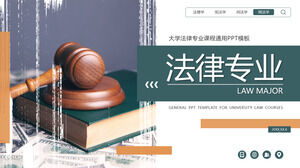 Modelo de ppt geral de cursos profissionais de direito universitário