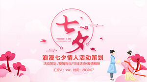 Templat PPT Festival Qixi Festival Hari Valentine tradisional Tiongkok (7)