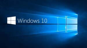 漂亮的蓝色Windows10风格PPT模板