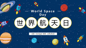 World Space Day PPT Template