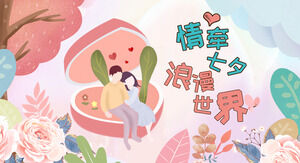 Plantilla PPT de actividades del Día de San Valentín del Festival Qixi (6)