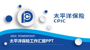 Modelo de PPT geral da indústria Pacific Insurance (1)