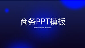 Modèle PPT d'entreprise de technologie bleue