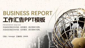 เทมเพลต PPT สรุปรายงานการตลาดดิจิทัลของธุรกิจเทคโนโลยีอินเทอร์เน็ต