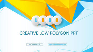 Kreative Low-Polygon-PowerPoint-Vorlagen