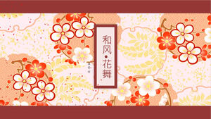 Japanese culture theme PowerPoint template