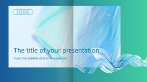 Fresh picture album style PowerPoint Templates