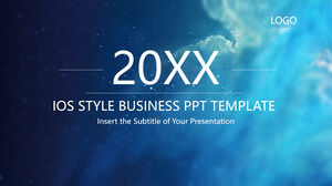 IOS Style Business PowerPoint Templates