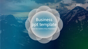 Blaue Projektplanung PowerPoint-Vorlagen