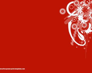Red Background Template gratuito per PowerPoint